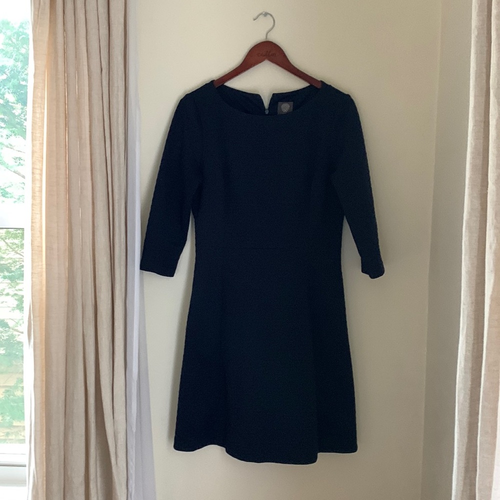 Vince Camuto size 12 long sleeve royal blue dress